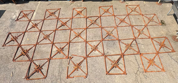 Set of 24 Iron Ceiling Tiles GA21393