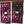 Load image into Gallery viewer, Pair of Framed Red &amp; Purple Stained Glass Windows GA21075
