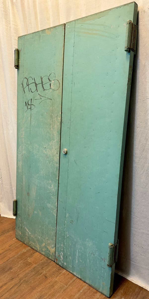 Painted Steel-Clad Double Doors GA20575