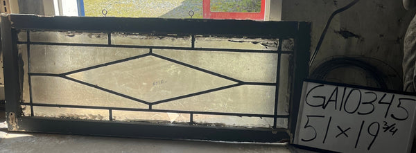 Textured Glass Transom Window GA10345