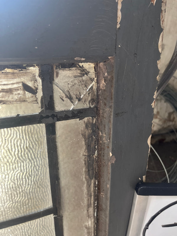 Textured Glass Transom Window GA10345