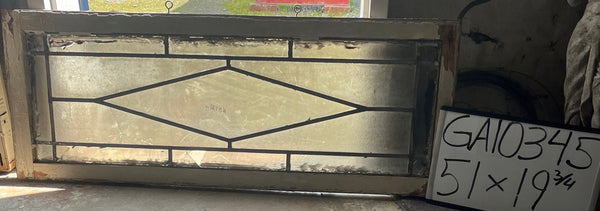 Textured Glass Transom Window GA10345