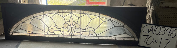 Textured Glass Transom Window GA10346