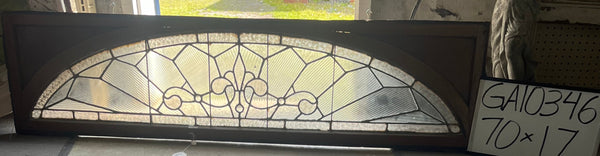 Textured Glass Transom Window GA10346