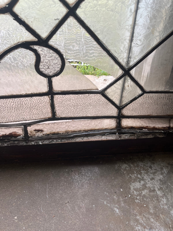 Textured Leaded Glass Window GA10351
