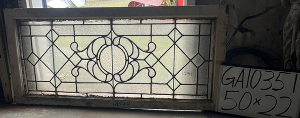 Textured Leaded Glass Window GA10351