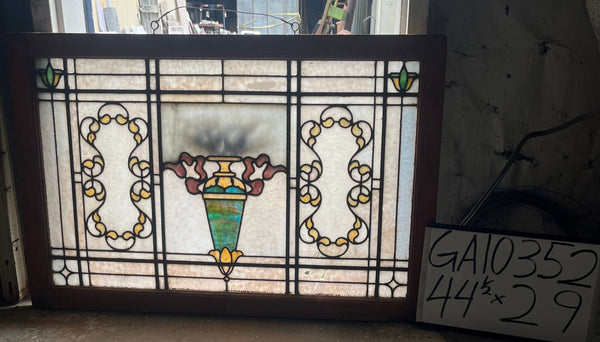 Stained Glass Transom Window GA10352