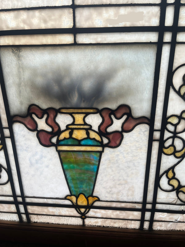 Stained Glass Transom Window GA10352