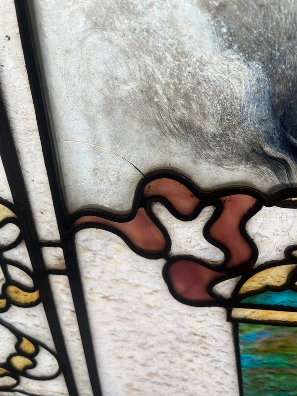 Stained Glass Transom Window GA10352
