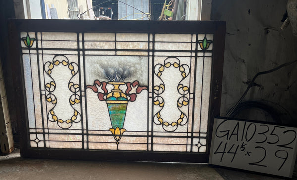 Stained Glass Transom Window GA10352