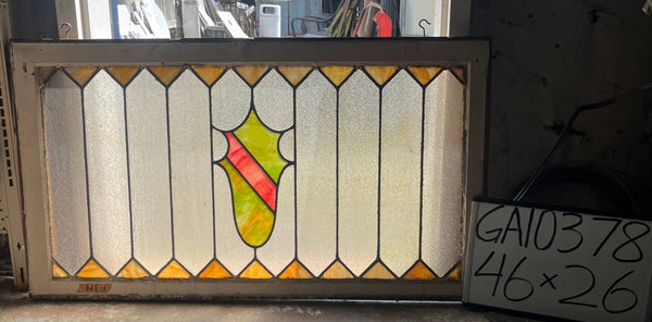 Stained Glass Transom Window GA10378