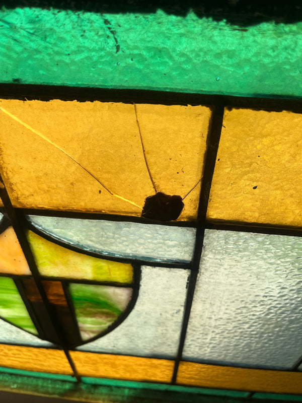 Stained Glass Transom Window GA10380