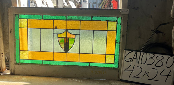 Stained Glass Transom Window GA10380
