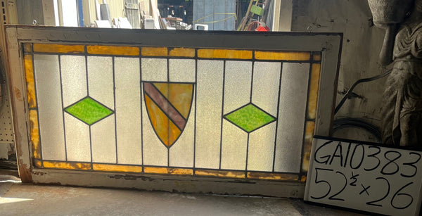 Stained Glass Transom Window GA10383