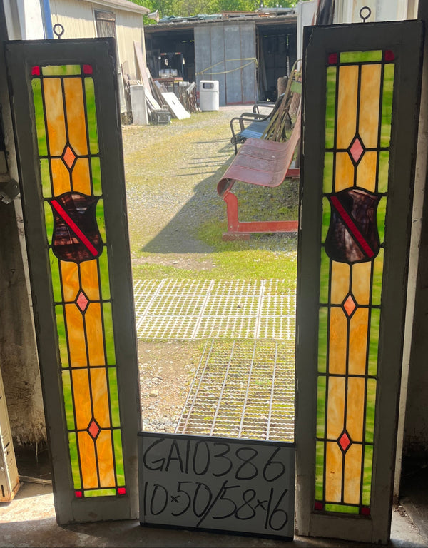 Stained Glass Transom Sidelights GA10386