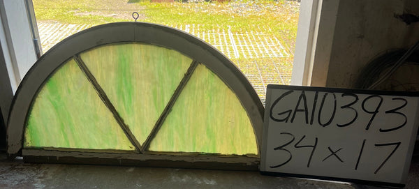 Stained Glass Transom Window GA10393