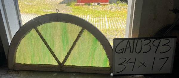Stained Glass Transom Window GA10393