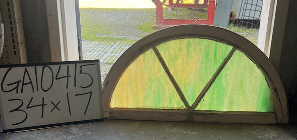Stained Glass Transom Window GA10415