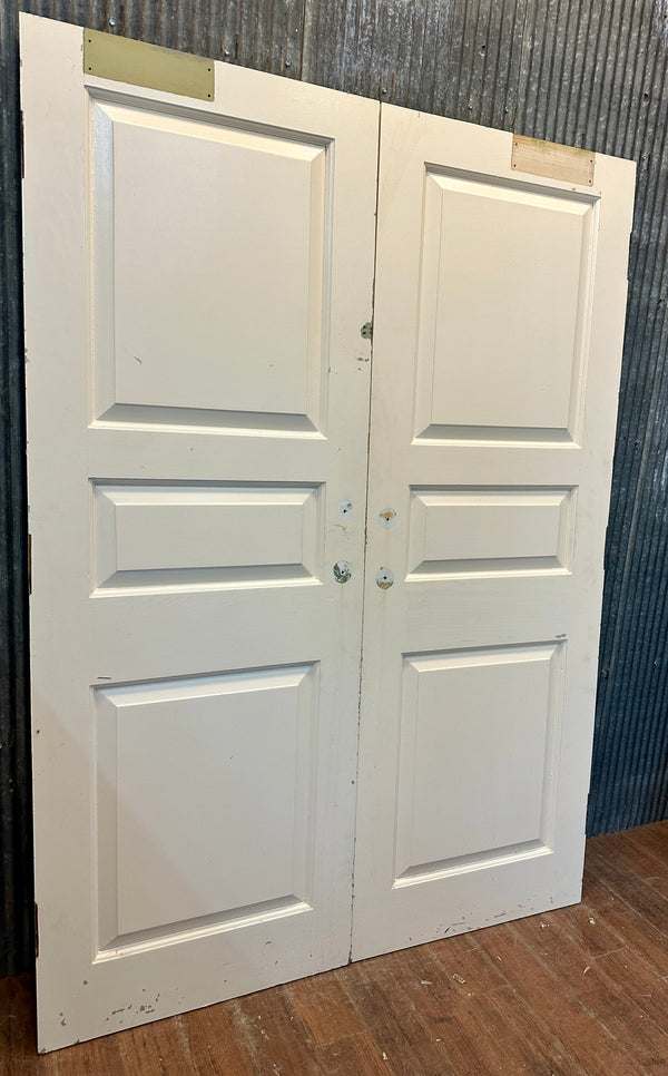 Pair of 6-Panel Interior Doors - 79" T x 27 3/4" W - GA20739