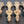 Load image into Gallery viewer, 4 Tall Brass Art Nouveau Curtain Drapery Tie Backs 10 1/2&quot; x 3 1/2&quot; GS00644
