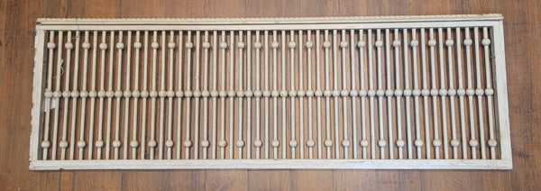 Vintage Ornate Wooden Fretwork Panel 18 1/4" T x 55 1/8" GS00892