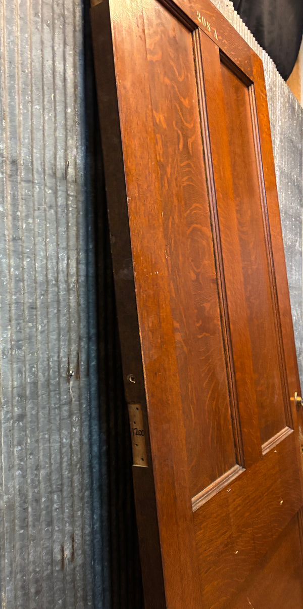 3-Panel Wood Door GA21452