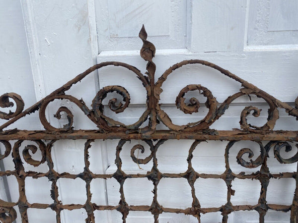 Antique Iron Gate GS00214 - 34 1/2" wide x 40 3/4" tall