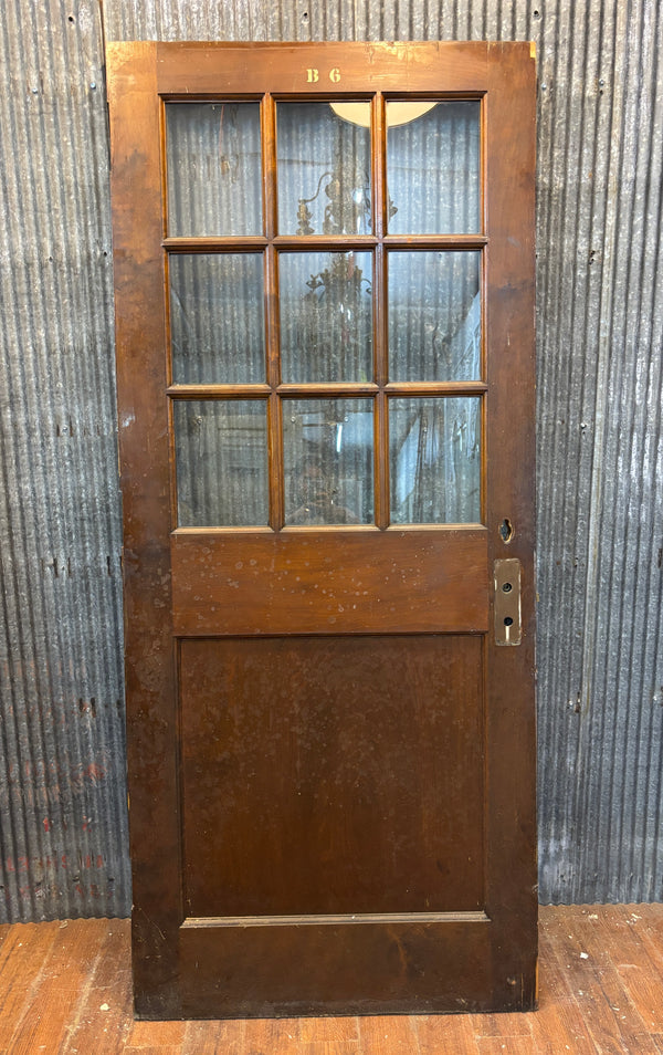10-Panel Half Glass Door GA21427