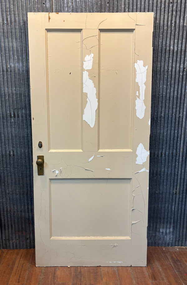 3-Panel Wooden Door GA21492