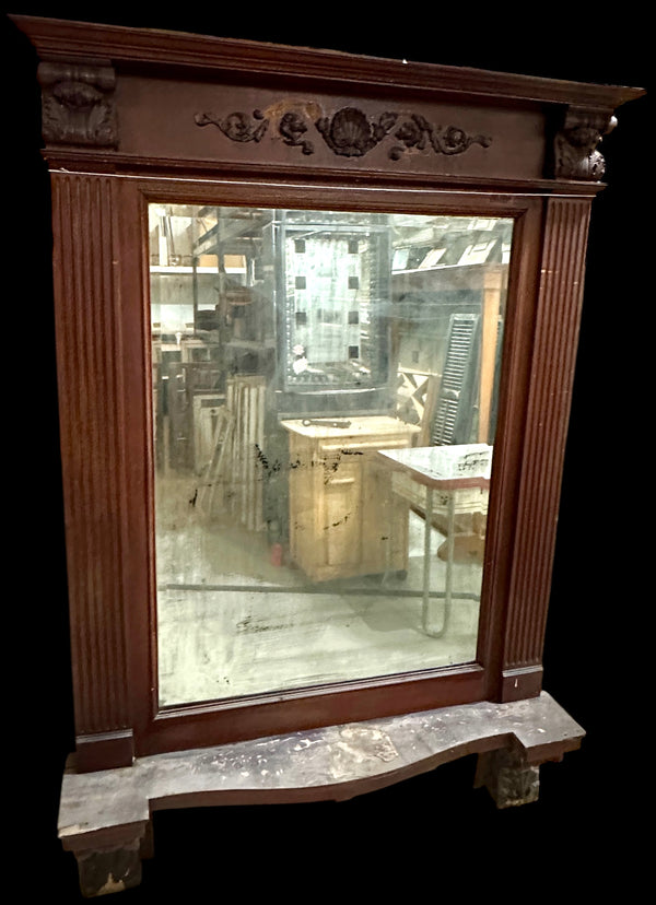 Victorian Entry Mirror w/ Shelf GA20385