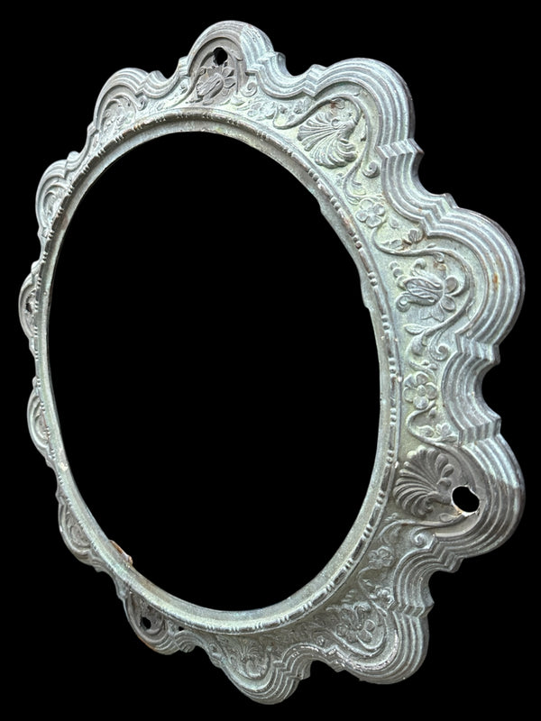 Antique Bronze Chandelier Ceiling Medallion w/ Original Patina GA20715