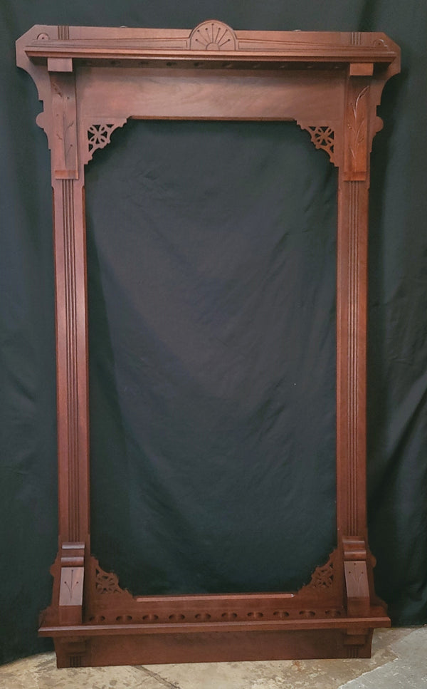 Vintage & Ornate Brunswick Billiards 10 Hole Cue Rack 60" T x 35 1/2" W GS00579
