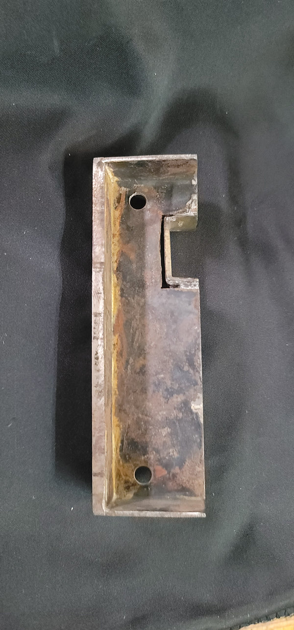 Restored Carpenter & Tildesley Right Side Lock Set w/ & Key 6" x 4 1/2" GS00988