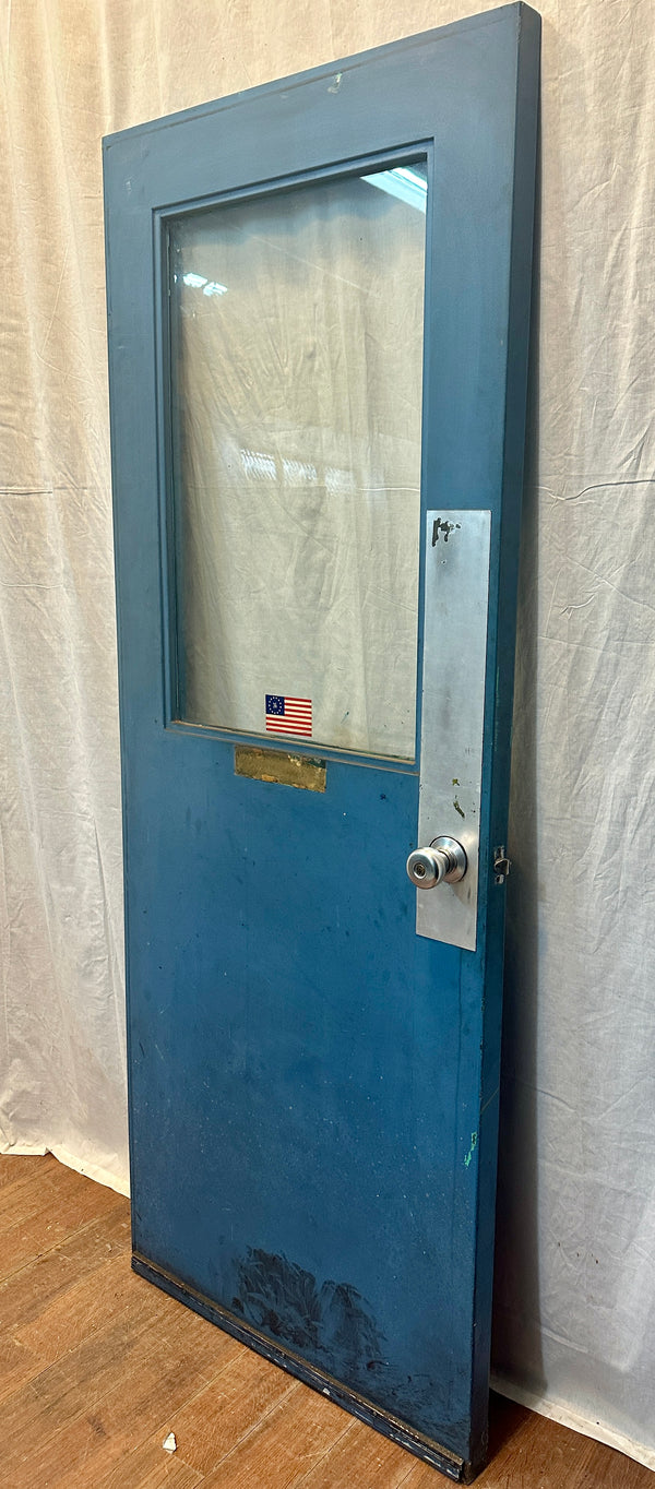1-Pane Painted Steel Door GA20560