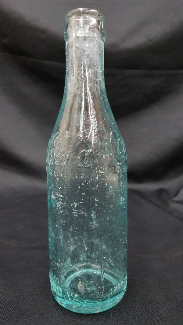 1940's Aqua Coca Cola Bottle From Richmond Virginia 7 3/4" GS00722