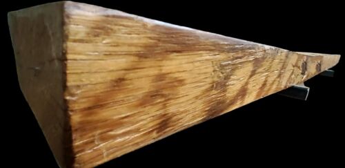 1780's Hand-hewn Pitt Sawn White Oak Beam 98" x 7 3/4" x 4" GAM0109