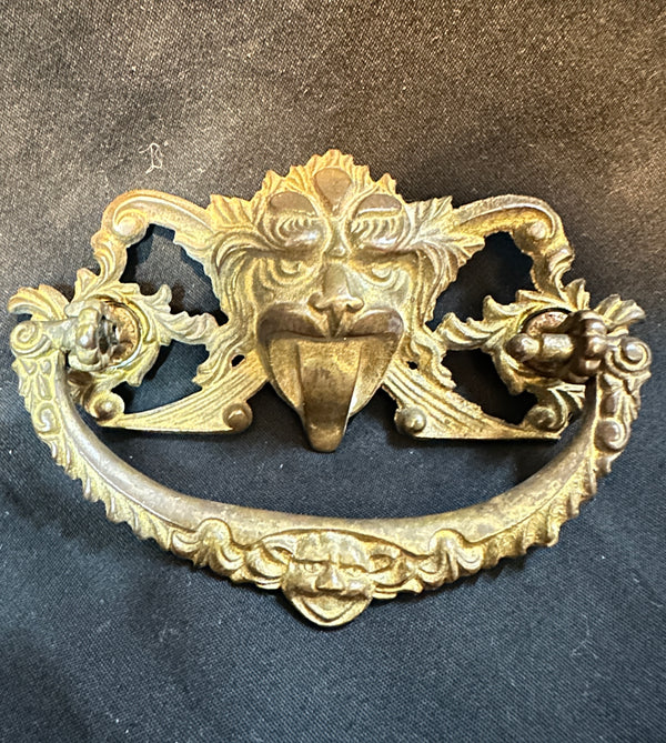 Set of 6 Antique Brass Drawer Pulls GA20406
