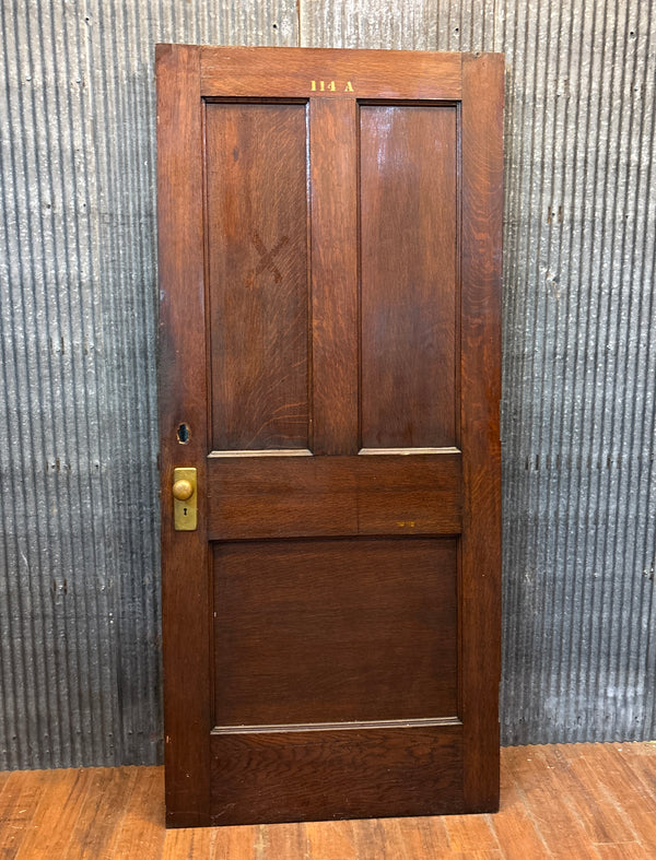3-Panel Wooden Door GA21490
