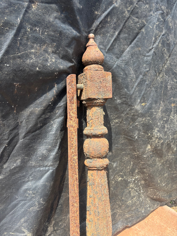 Set of 7 Cast Iron Newel Posts GA21589