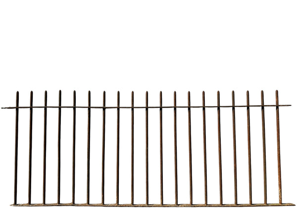 13 Feet of Antique Wrought Iron Fencing GA20863