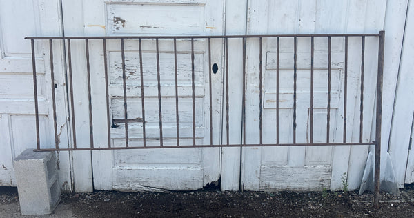7.5 Foot Iron Fence Panel GA21315