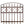 Load image into Gallery viewer, Antique Wrought Iron Arched Gate w/ Quatrefoil Pattern - 39.5" W x 37.5 T - GA20983
