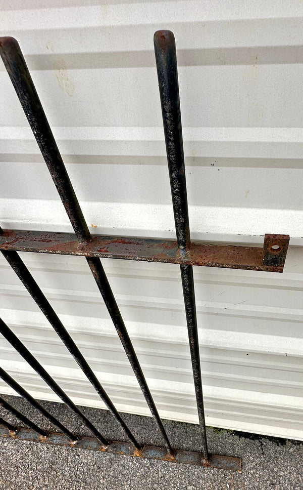 41 Linear Ft of Restored Iron Window Grates GA20439