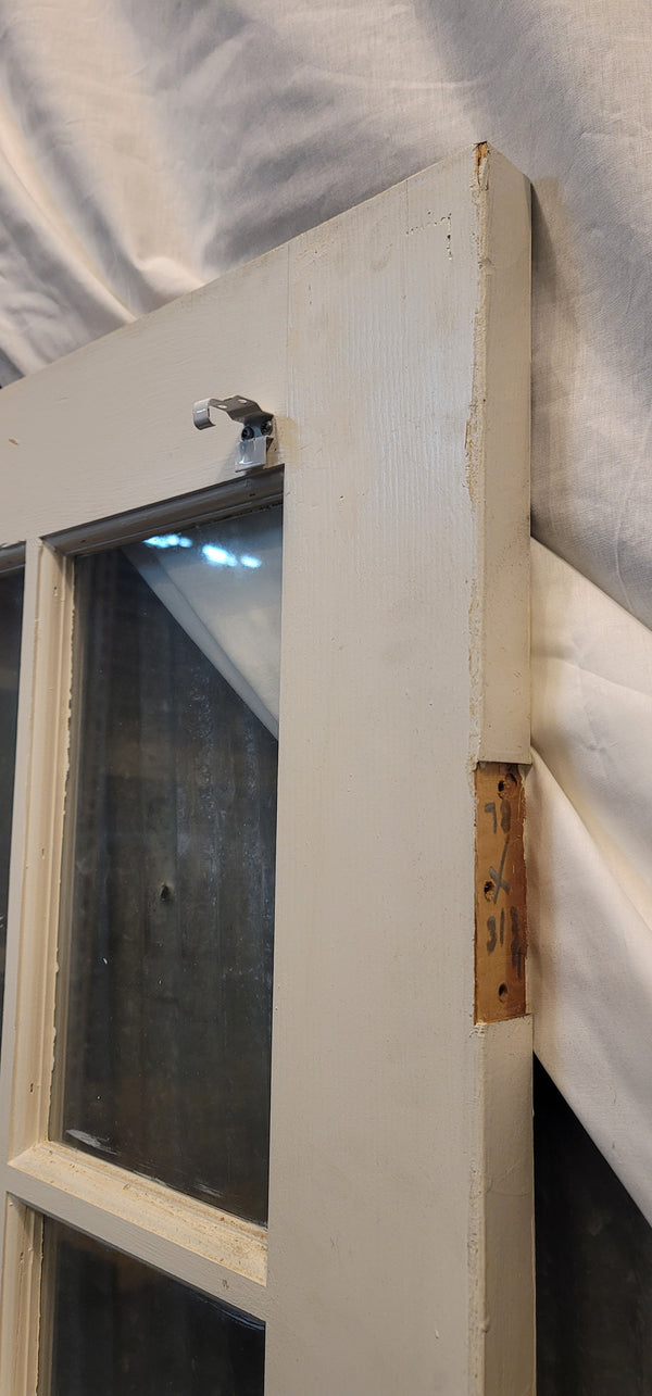 15 Pane Exterior Wood & Glass Door 31 3/4" x 78 3/4" GS00847