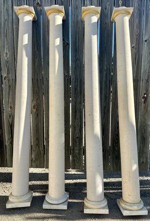 Set of 4 Resin Building Columns GA20509