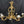 Load image into Gallery viewer, Brass 8-Light Chandelier with Shades GA21276
