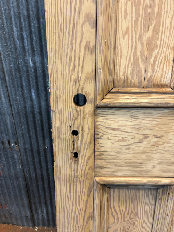 Heart Pine 4-Panel Door GA21432