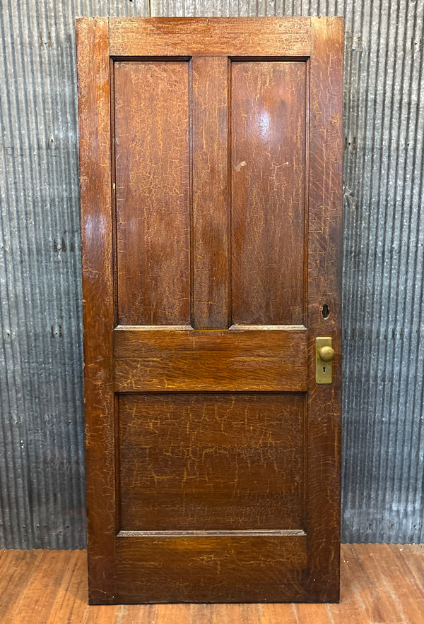 3-Panel Wooden Door GA21490