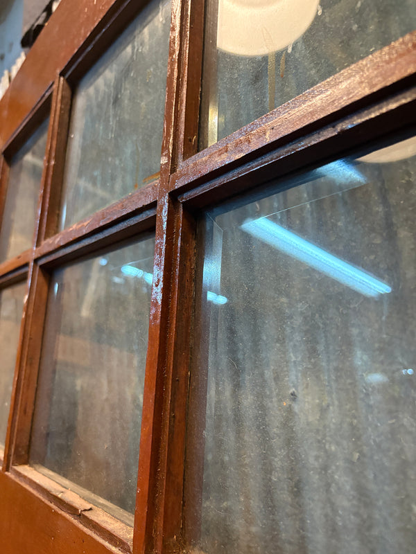 6-Lite 3-Panel Front Door w/ Beveled Glass GS6080