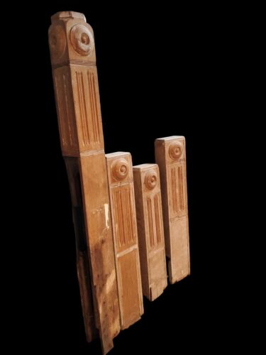 Set Of 4 Newel Posts GAM0245